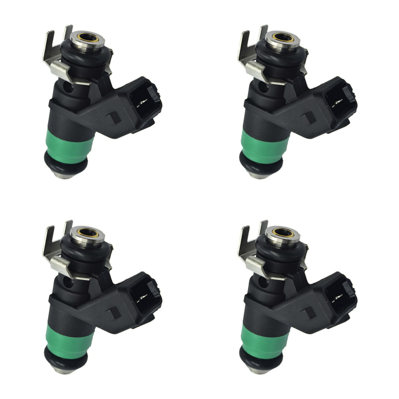 Kit 4 Inyectores Duster Scenic Logan Megane2 Sandero 1.6 16v